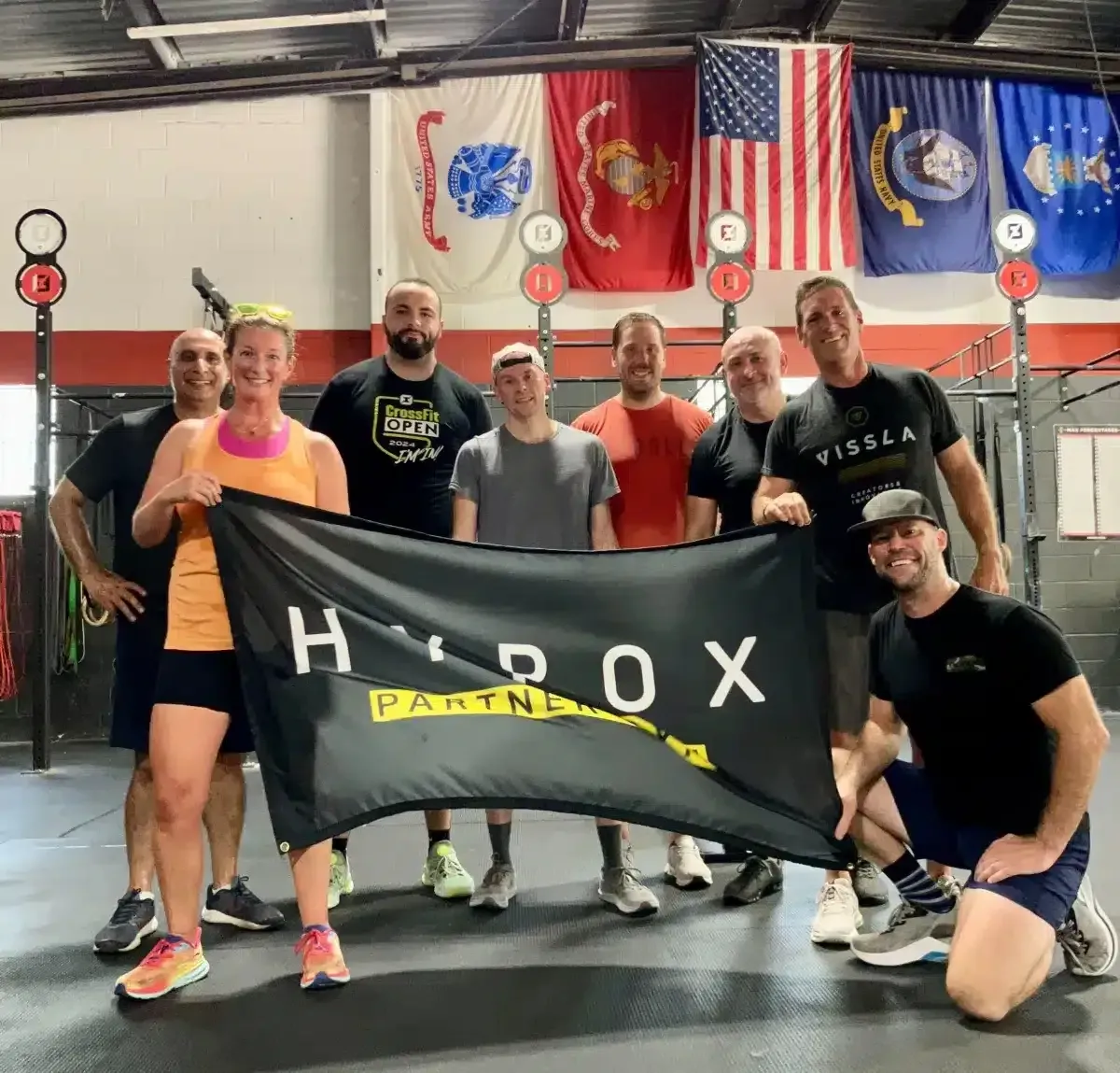 HYROX partner gym at Iron Flag Fitness